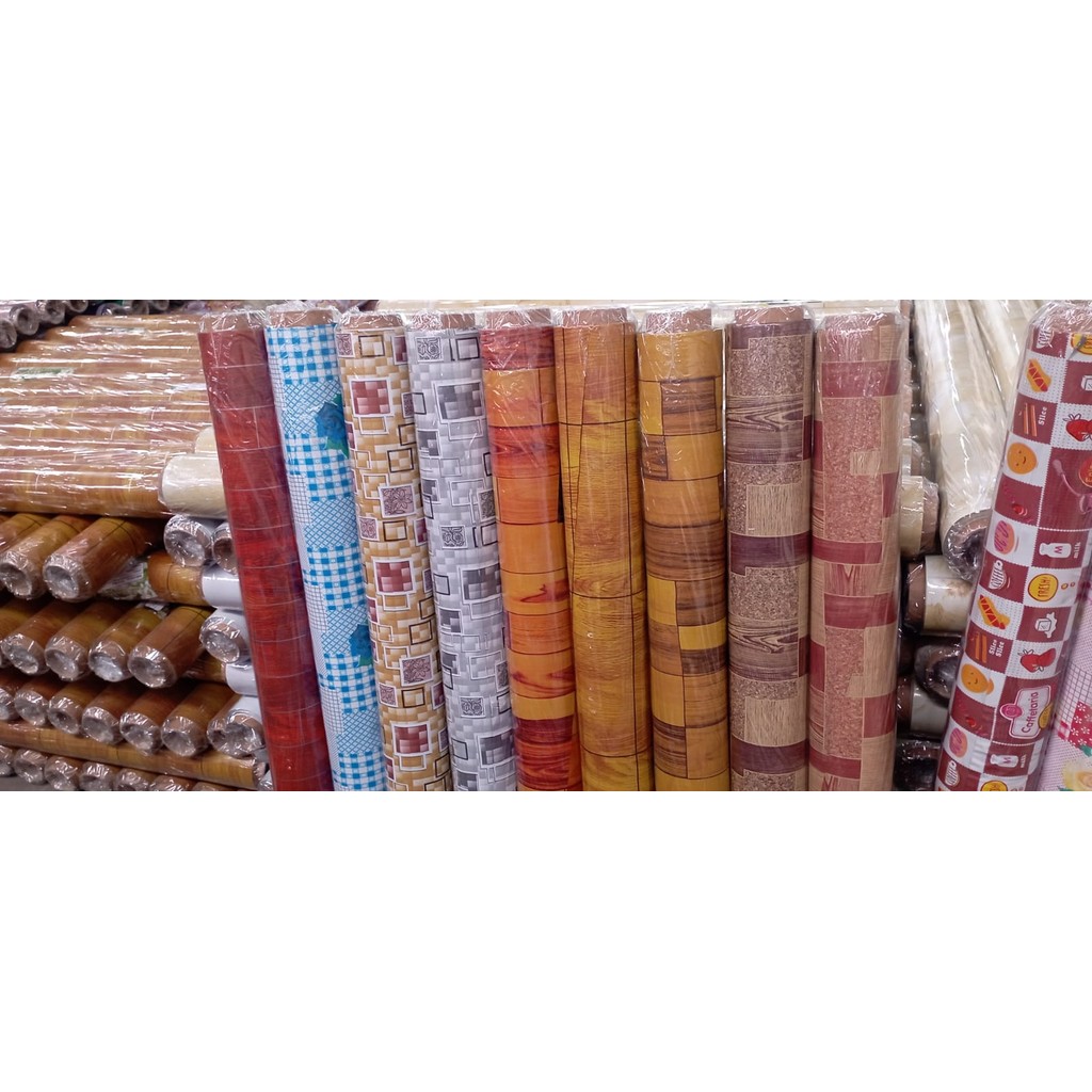 Karpet Lantai Meja Karpet Vynil ROLL 15 Meter
