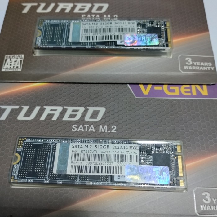 Ssd Sata M2 V-Gen 512Gb Turbo
