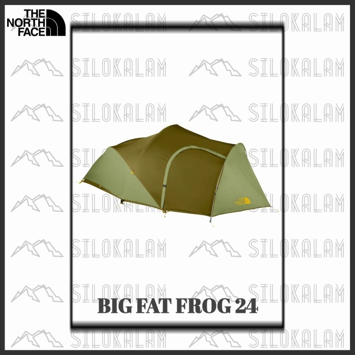 TENDA THE NORTH FACE BIG FAT FROG 24 TENT ORIGINAL