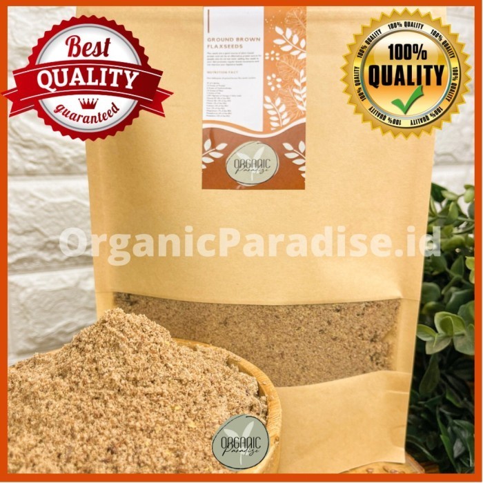 

Brown Flaxseed Halus 1 Kg / Ground Brown Flaxseed 1 Kg