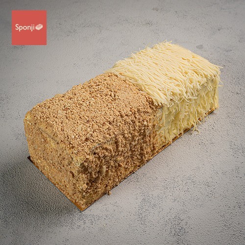 

Bolu Jadoel Sponji Toping keju dan kacang