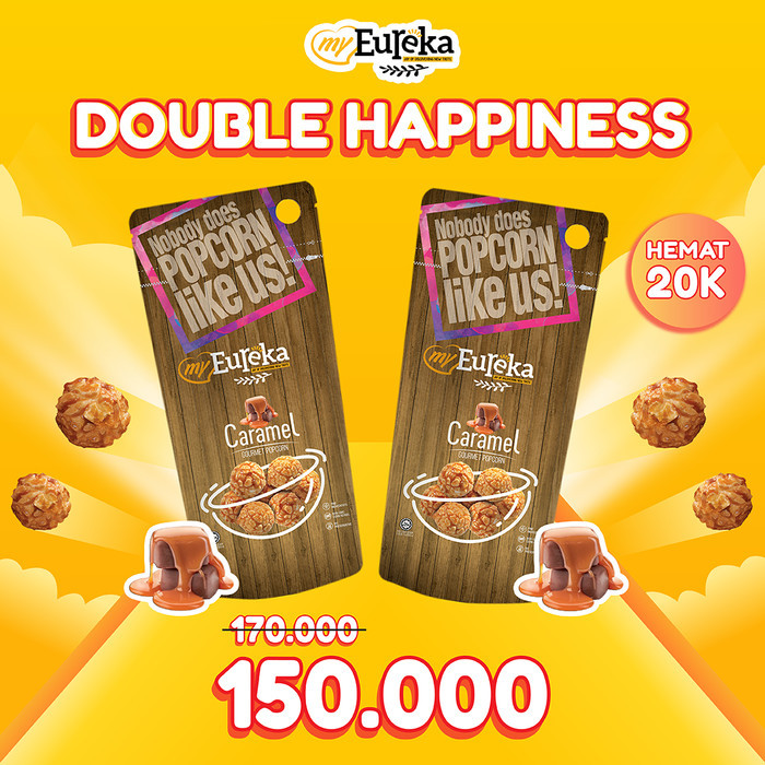 

DOUBLE HAPPINESS Eureka Popcorn
