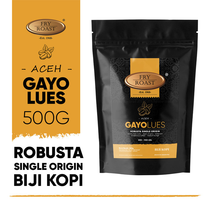 

KOPI ROBUSTA ACEH GAYO LUES 500 GRAM (BIJI/BUBUK)