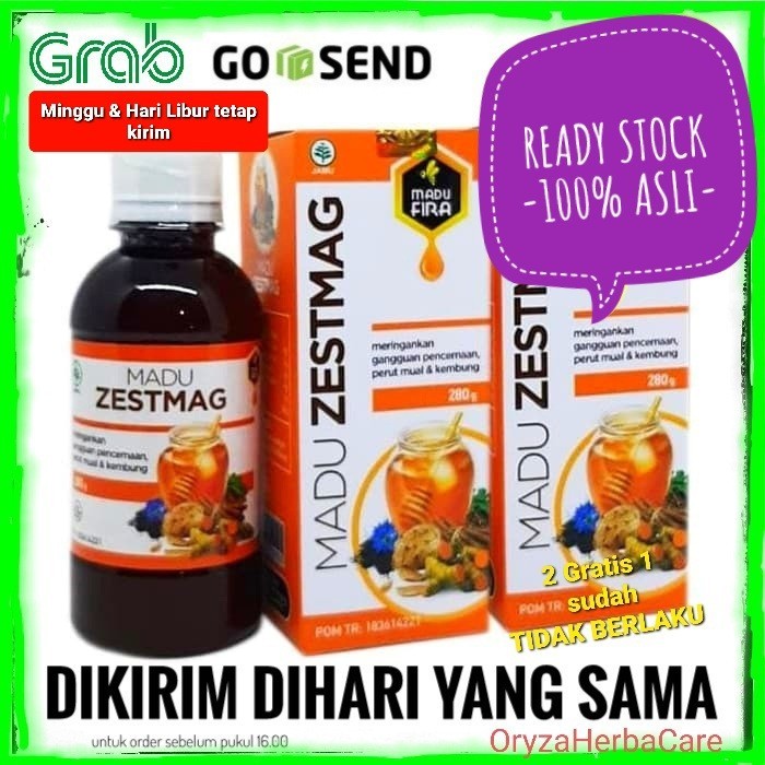 

MADU ZESTMAG - SPESIALIS ASAM LAMBUNG & GERD - 2 Gratis 1