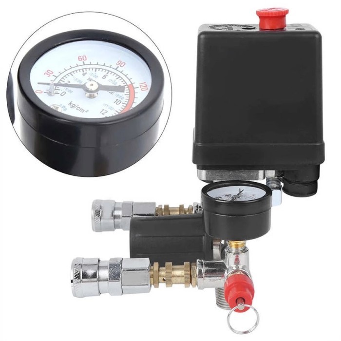 Otomatis Kompresor Regulator Set Lengkap Automatic Air Compressor