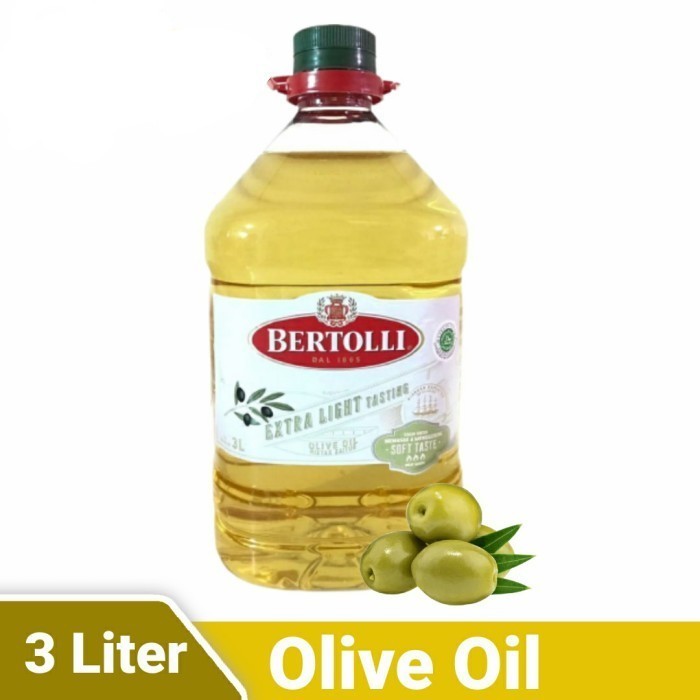 

Bertolli Extra Light Olive Oil 3 Liter - Minyak Zaitun 3000 ml
