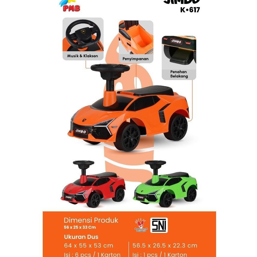Mainan Anak Mobil Tolocar Jimbo K617 Pmb Toys Mainan Mobil Mobilan Anak
