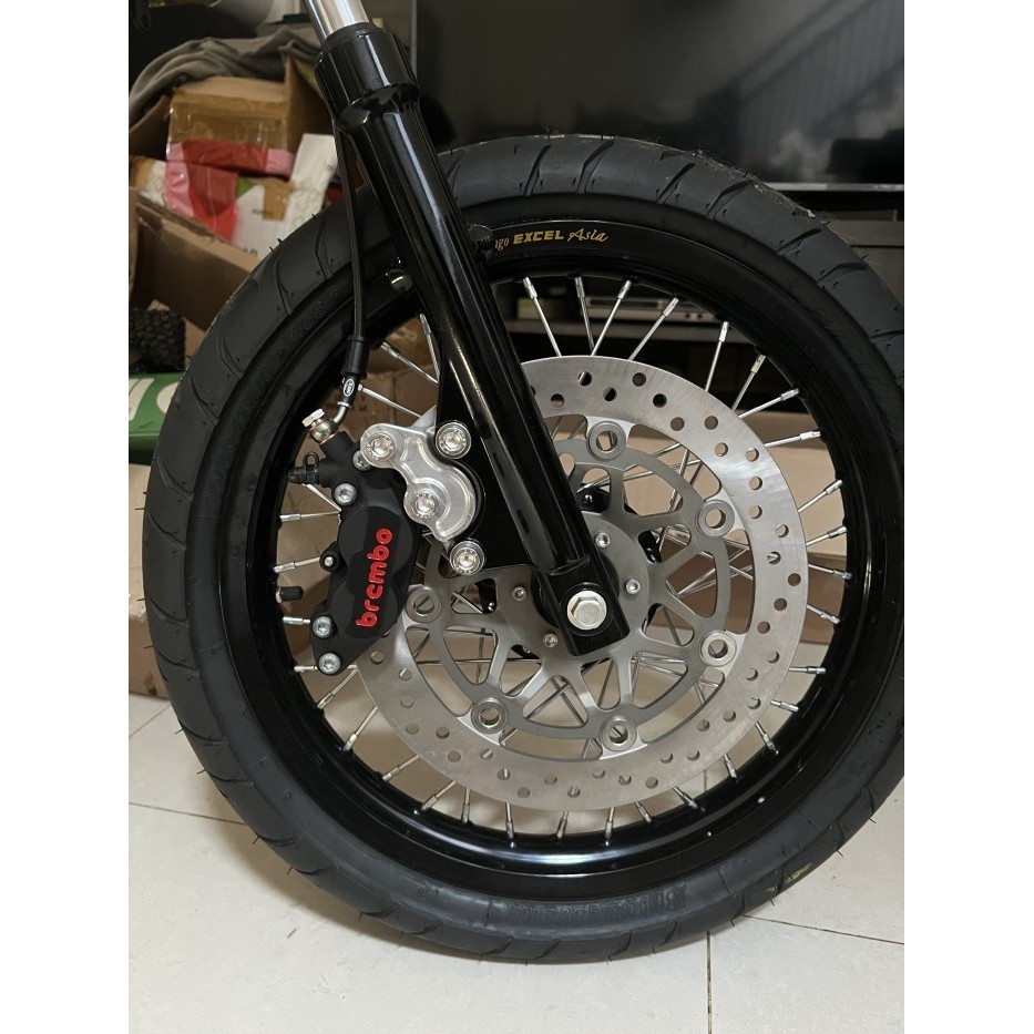 Braket Kaliper Cakram Brembo P4 Disc 300Mm Dural T7 Rxking Rx King Best Quality