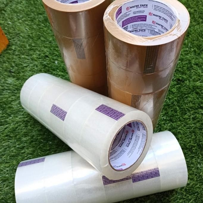 

Lakban Bening Lakban Coklat Nachi Tape 2 inch 90 Yard 2112