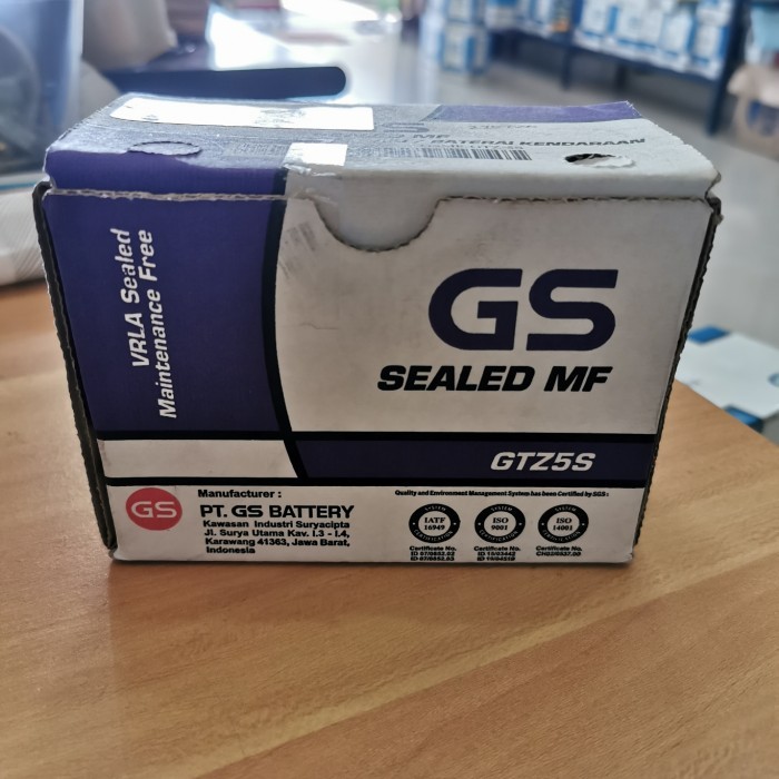 Aki Sepeda Motor Gs Astra Gtz5S Gtz-5S