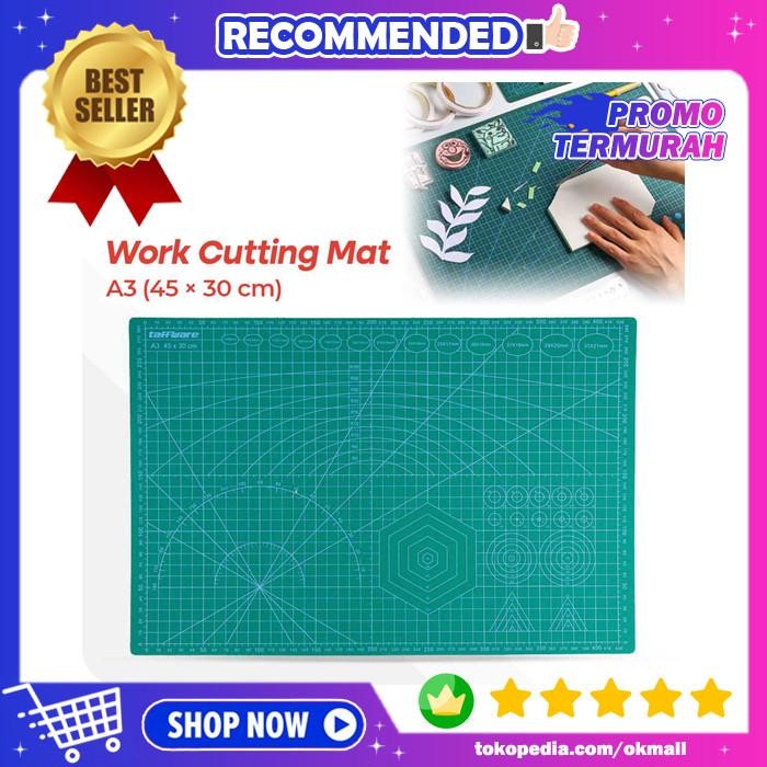 

Alas Tatakan Papan Kerja Potong Kertas Work Board Cutting Mat Pad A3
