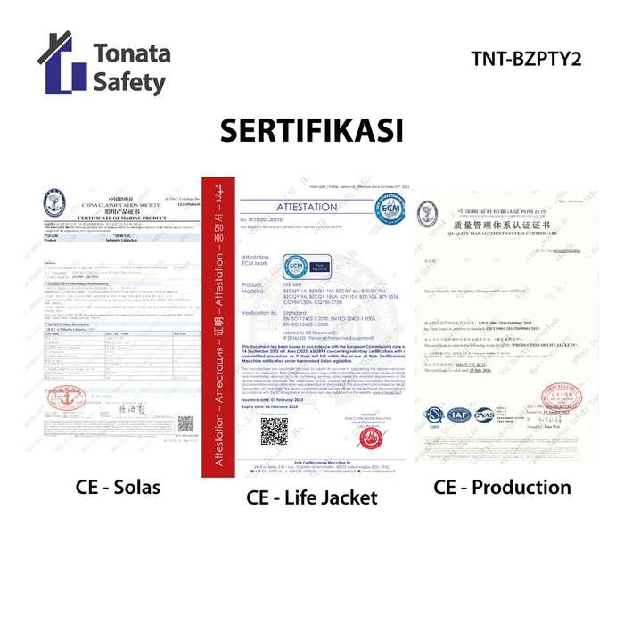 Automatic Inflatable Life Jacket / Jaket Pelampung Tiup Otomatis / Jaket Snorkling