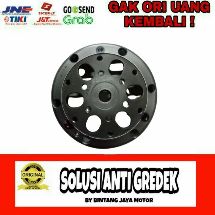 Mangkok kampas ganda mio j / mio m3 racing custom by BJM