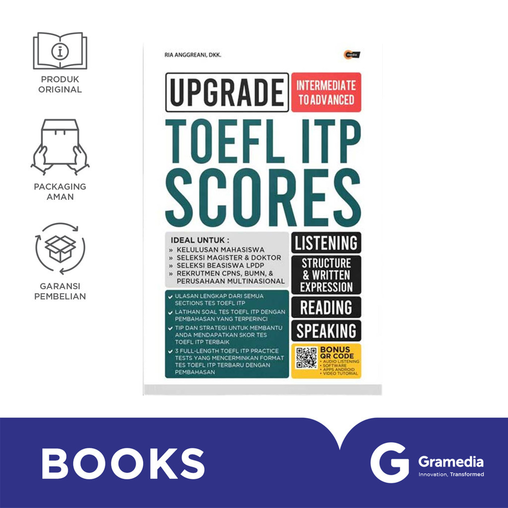 UPGRADE TOEFL ITP SCORES