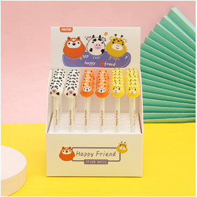 

Kako Pulpen Gel Bentuk Happy Friend Fox, Cow, Dan Giraffe