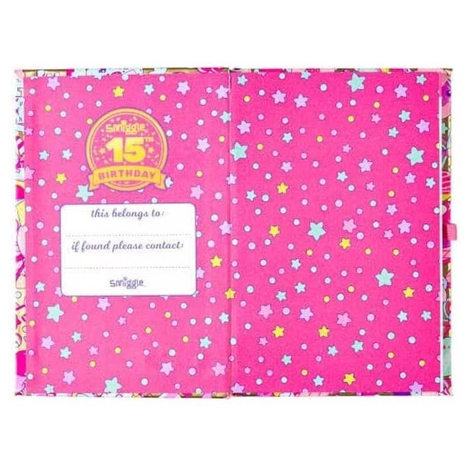 

Smiggle 15Th Birthday A5 Luxe Notebook - Buku Tulis Smiggle Original Dan Terpercaya