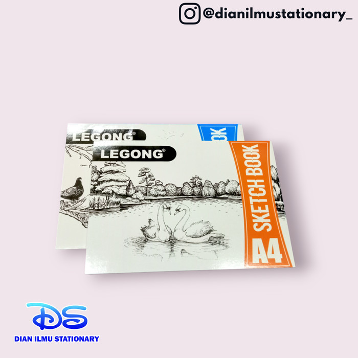 

Ready oke] skecth book A4 legong