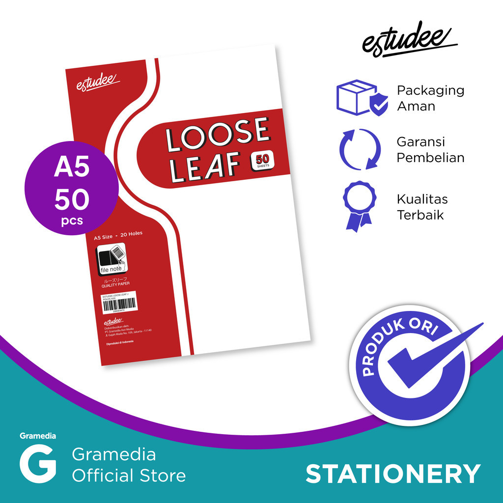 

Estudee Loose Leaf J Polos A50