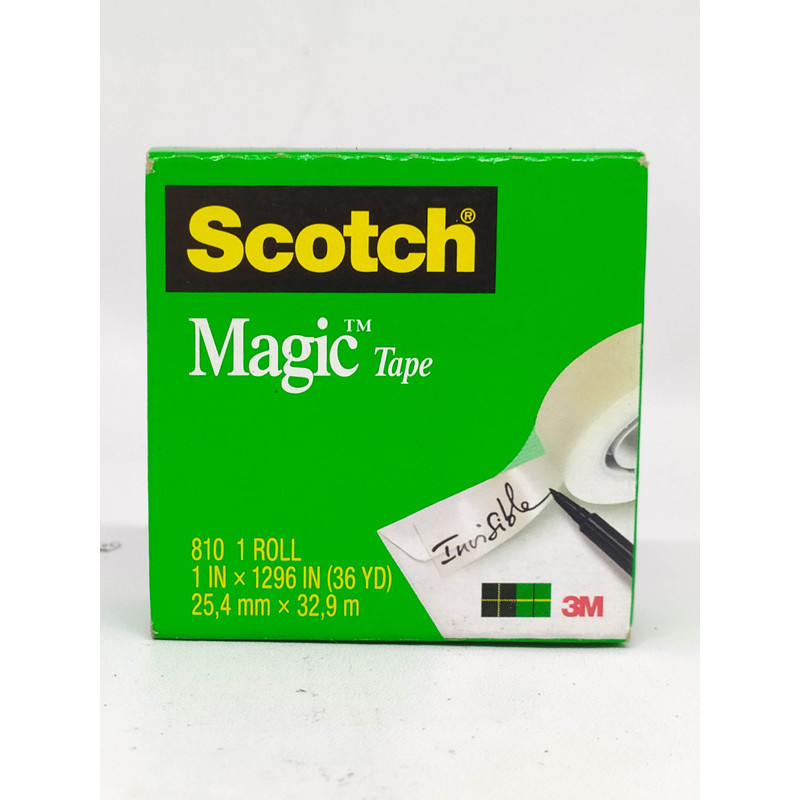 

3M Magic Tape Isolasi Transparan 1 Inch x 36 Yd