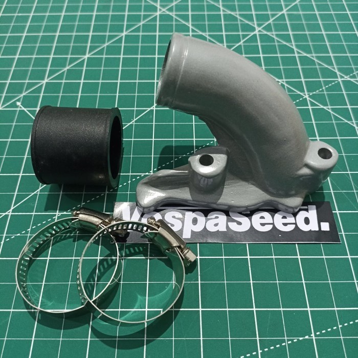 Intake Manipol Vespa Model Malossi Komplit Karet dan Membran