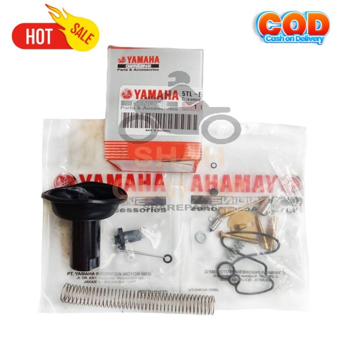 KARET VAKUM KARBU + REPAIR KIT REPARKIT MIO SMILE SPORTY SOUL 5TL