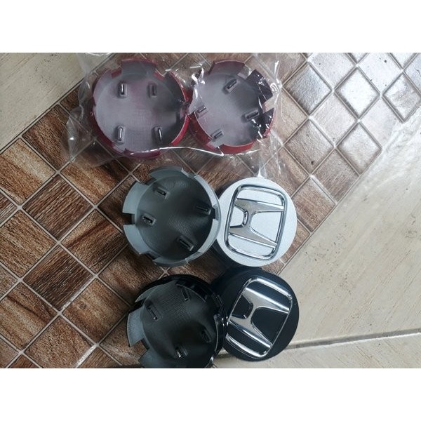 TERUJI Tutup Velg Dop Velg Honda Jazz Mobillio Brio Freed Civic Spare Part Mobil