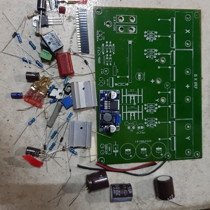inverter egs002 psw pcb komponen saja [terbaik]