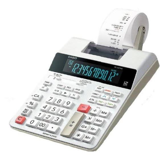 

BEBAS ONGKIR - Casio FR-2650 RC - Print Kalkulator Struk/Printing Calculator