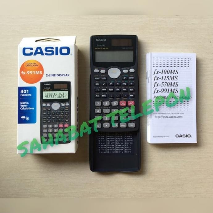 

TERBARU - Kalkulator Scientific CASIO FX-991 MS( Original)