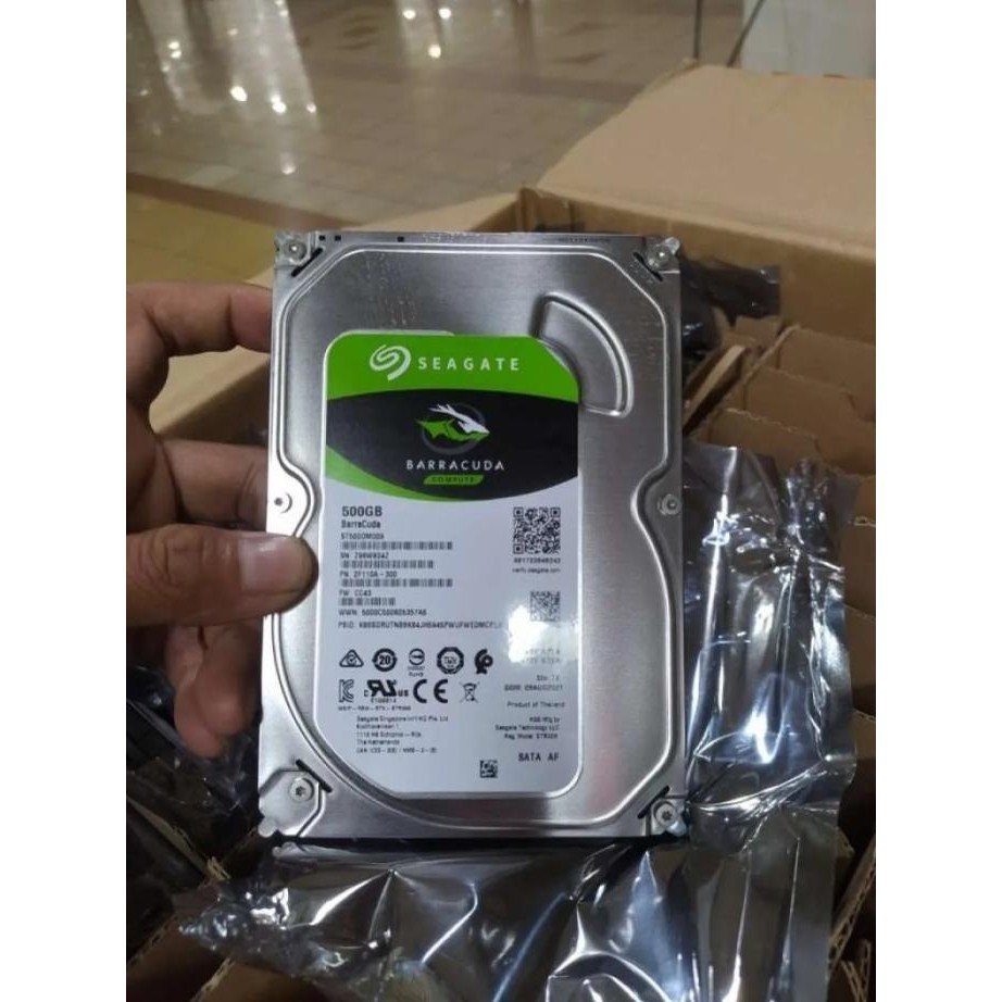 TERBARU - Hardisk PC 500GB Seagate Ijo HDD SEAGATE 500GB HARDDISK 500GB