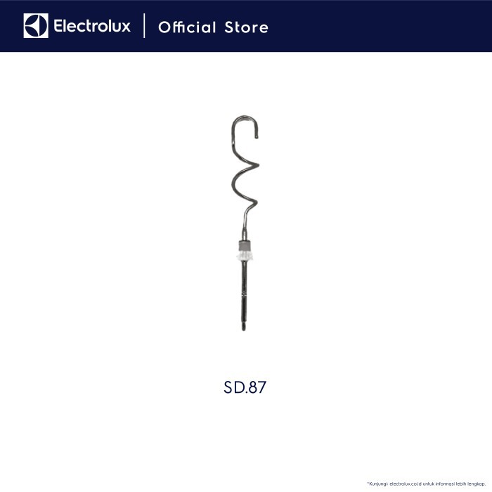 Right Dough Hook Untuk Mixer Electrolux Type Ehsm2000 Sd.87