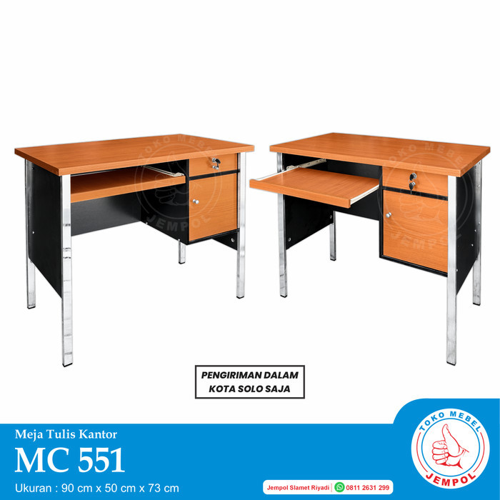 Meja Komputer Mc-551 Jasmine Meja Laptop/Belajar/Meja Kerja Jempol