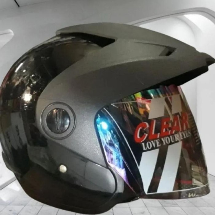 KACA HELM HONDA TRX 3 KACA HELM HONDA HALF FACE