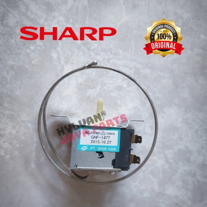 THERMOSTAT KULKAS 1 PINTU 2 PINTU SHARP ORIGINAL