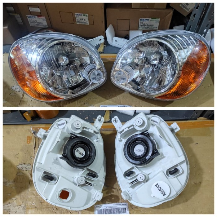 221-1124-Ld-E Headlamp Hyundai Atos Hyundai Atoz / Kia Visto 1997-2004