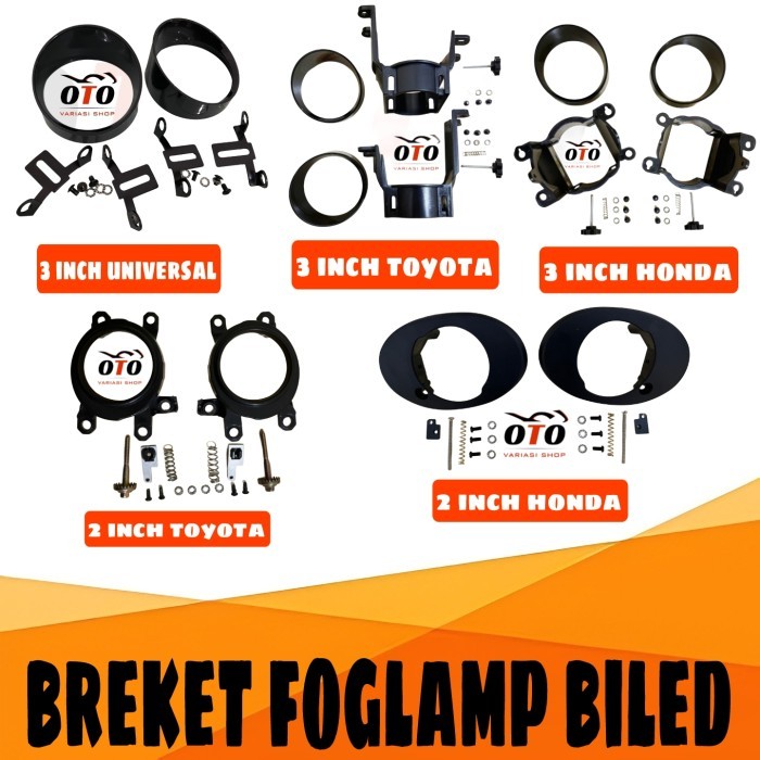 BREKET FOGLAMP 3 INCH UNIVERSAL TOYOTA HONDA BRACKET BILED FOGLAMP 3 INCH UNIVERSAL TOYOTA HONDA
