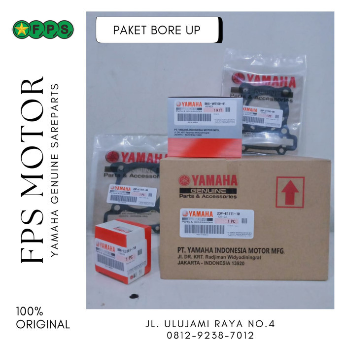 Paket Bore Up Lexi / Upgrade Lexi 125 Up To Aerox 155 (Piston R15)