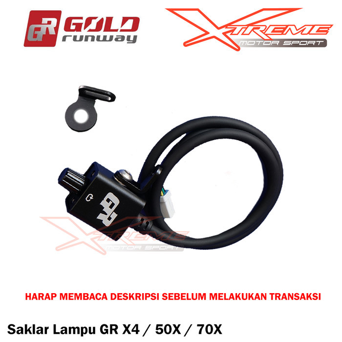 Kabel Cable Set / Saklar Lampu Foglamp Gold Runway 40 / 50 / 70 Watt