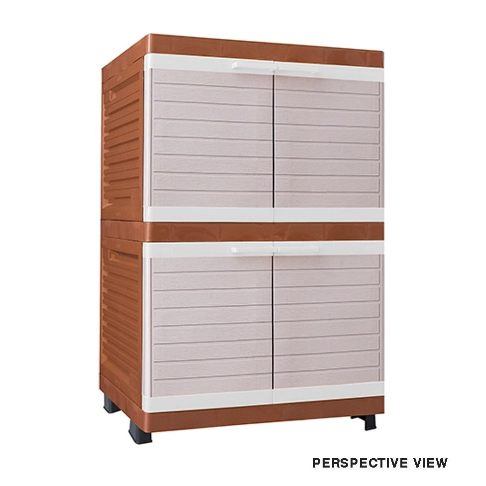 LEMARI PAKAIAN PLASTIK CLUB MINI 2 SUSUN LEMARI PLASTIK SERBAGUNA CABINET LACI MINIMALIS