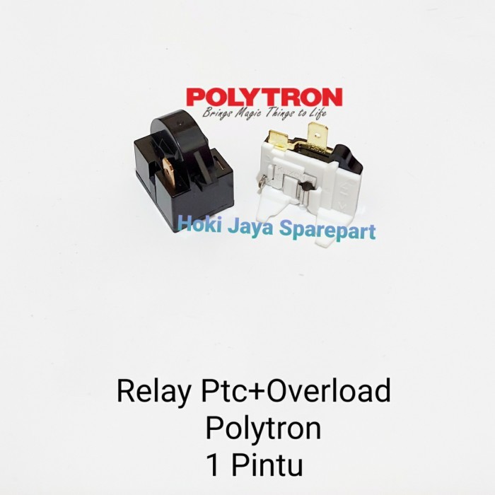 RELAY PTC OVERLOAD KULKAS POLYTRON 1PINTU