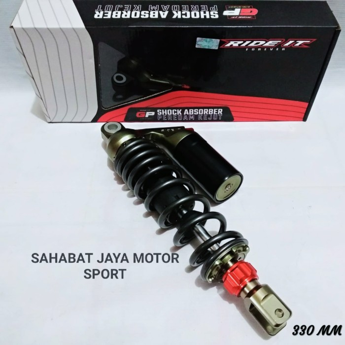 Shock Tabung Ride It Gp Premium Klik 310Mm Mio Beat Karbu Scoopy Karbu
