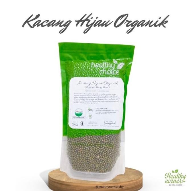 

Ready Kacang Hijau Organik ( Organic Mung Bean ) 1Kg - Healthy Choice