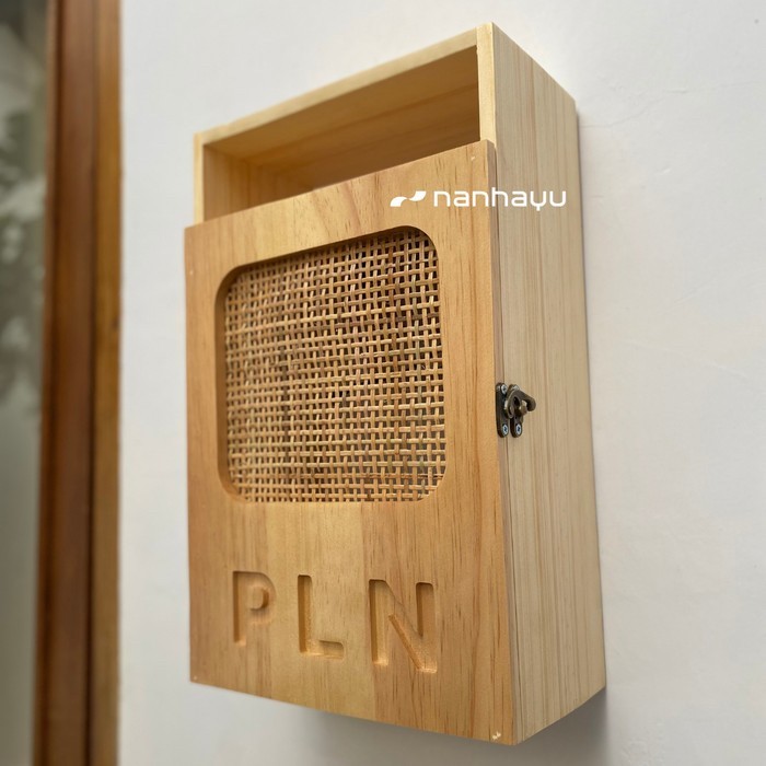 Box Cover Meteran Listrik Prabayar Bisa Custom Nomor Rumah Nanhayu Pln