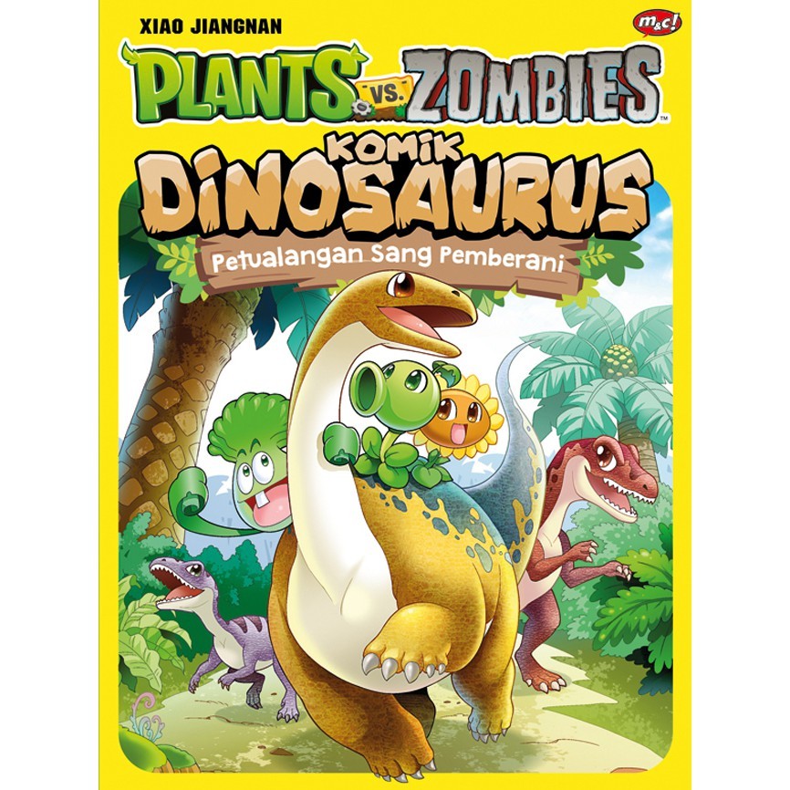 PLANTS VS ZOMBIE KOMIK DINOSAURUS : PETUALANGAN SANG PEMBE