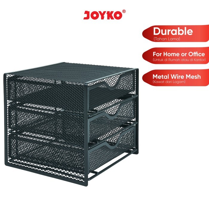 

Andra - Desk Set Pen Holder Tempat Alat Tulis Jaring Jala Joyko Ds-27