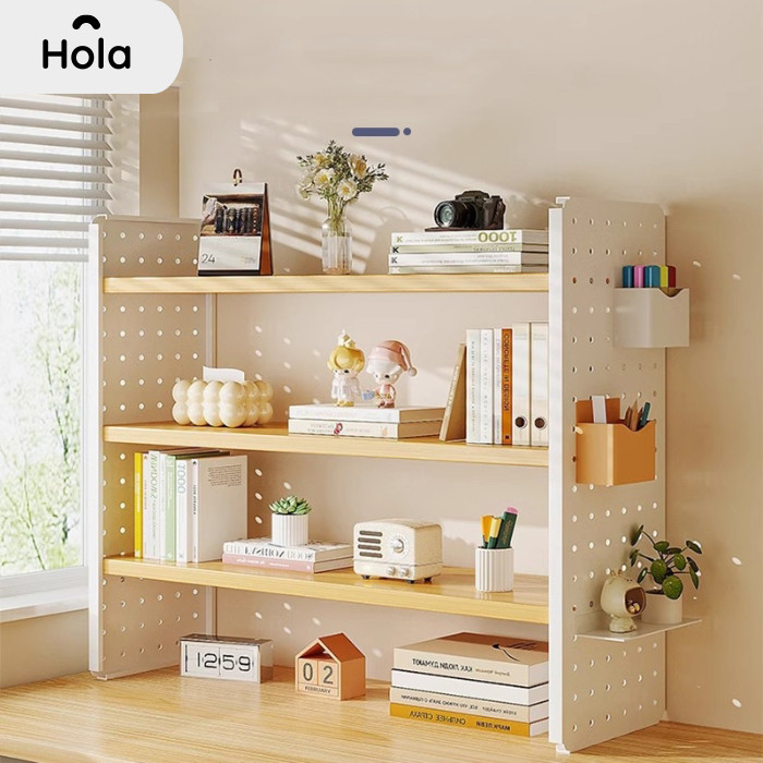 

Andra - Stationery Stand Rak Meja Kayu Rak Buku Organizer Minimalis Serbaguna