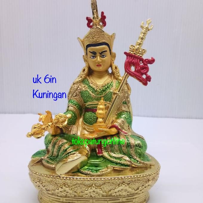 

Ready Patung Tibet Padmasambhava Kuningan 6in