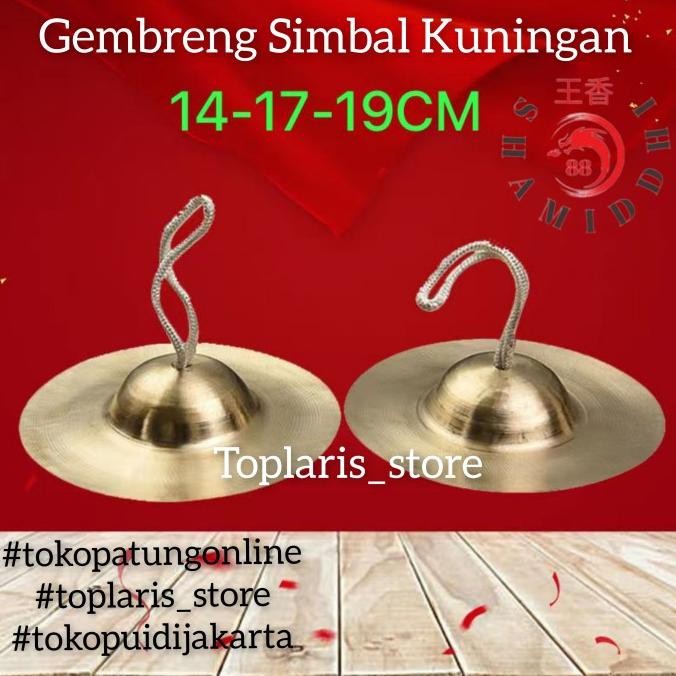 

Ready Gembreng Simbal Kuningan Tembaga