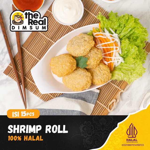 

Shrimp Roll Isi 15 100% halal