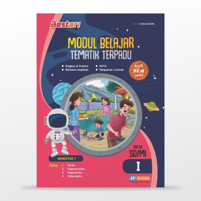 

siap kirim bestari kelas 1 2 3 4 5 6 buku siswa sd / mi modul belajar tematik